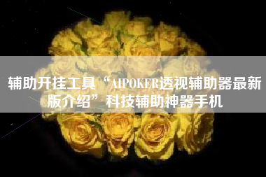 辅助开挂工具“AIPOKER透视辅助器最新版介绍”科技辅助神器手机