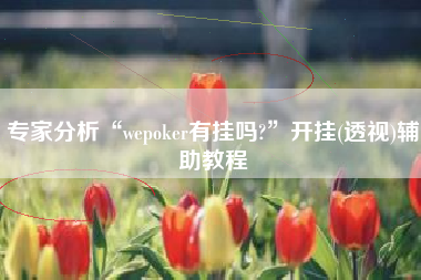 专家分析“wepoker有挂吗?”开挂(透视)辅助教程