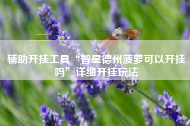 辅助开挂工具“智星德州菠萝可以开挂吗”详细开挂玩法 辅助开挂工具“智星德州菠萝可以开挂吗”详细开挂玩法