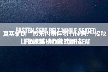 真实辅助“微乐内蒙麻将有挂吗?”揭秘透视辅助万能挂用法