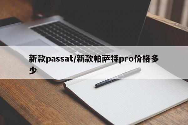 新款passat/新款帕萨特pro价格多少